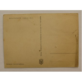 Postcard with A. Hitler. Espenlaub militaria